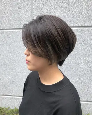 ショート カラー 松田 光雄のヘアスタイル