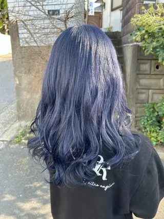 カラー ダブルスキルエクステ /羽エクステ白石宇由のヘアスタイル
