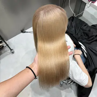 ロング カラー ✨髪質改善艶カラー✨ リュウトのヘアスタイル