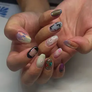 ネイル 𐂃 colorer𐂃のネイルデザイン
