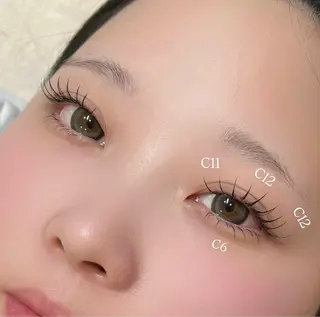 マツエク・マツパ 後藤 奈緒のマツエク・マツパデザイン