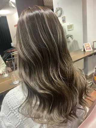 ロング pep natsumiのヘアスタイル
