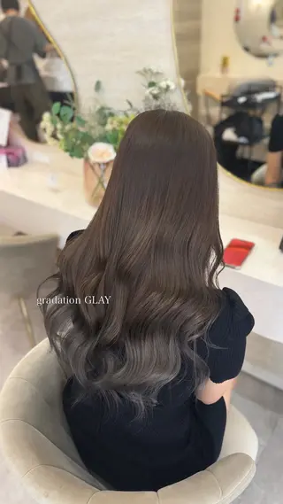ロング カラー 【メンズ特化】池袋 韓国スタイル飯塚のヘアスタイル