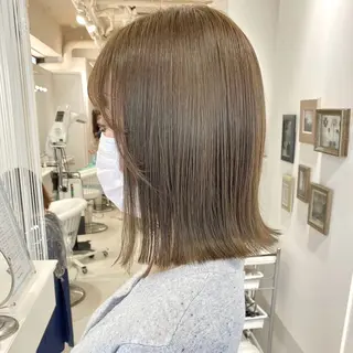 ミディアム カラー ParveMix￤ 大賀さつき🍨🤍のヘアスタイル