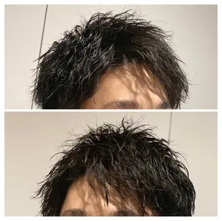 ショート パーマ 髪質改善推し 巽のヘアスタイル