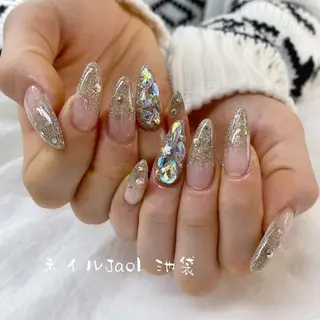 セミロング ネイルJaol 池袋のネイルデザイン