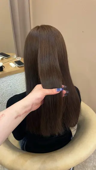 ロング カラー 💚 AKI 💚のヘアスタイル