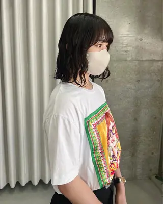 パーマ ボブパーマコテ巻き風 パーマNo1深江秀平のヘアスタイル