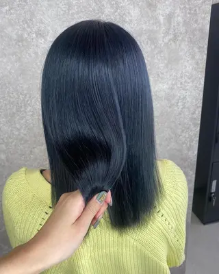 ロング カラー UNDER vr 【アンダーバー】のヘアスタイル