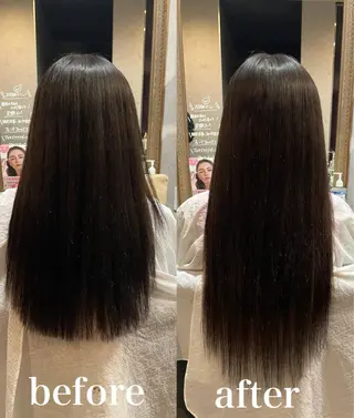 ロング 工藤 綾華のヘアスタイル