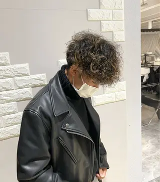 カラー メンズ 川口 華菜🦋のヘアスタイル