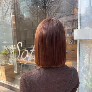 ミディアム カラー ヘアアレンジ ❥【韓国風ヘア】 stylist 林❥のエステ・リラクイメージ
