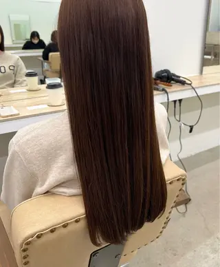 ロング ブリーチカラー🦋‪ 田中さくらのヘアスタイル