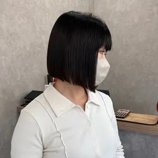 ミディアム 丸みショート🧸 積田 佳奈のヘアスタイル