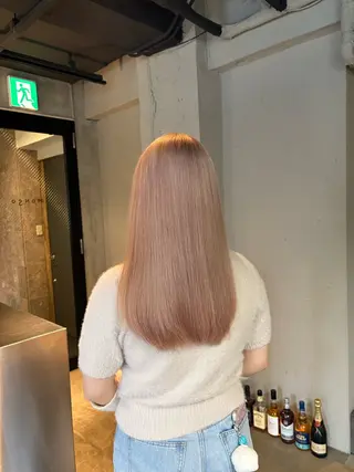 ロング 透明感・美髪 monsoワニベユナのヘアスタイル