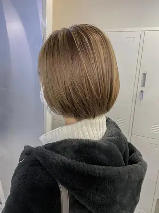 ショート カラー 海外デザイン🇺🇸 石渡諒太のヘアスタイル