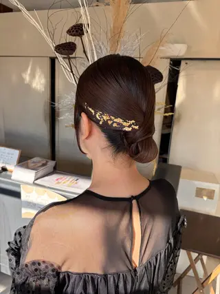 ヘアアレンジ 門手 菜々子のヘアスタイル