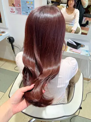 セミロング ☁️彦坂唯有/ 透明感カラー☁️のヘアスタイル