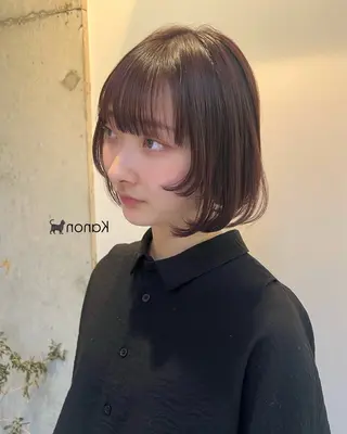 ショート カラー 🌝ぷる艶ハイトーン 柔らかヘア🍅まあやのヘアスタイル