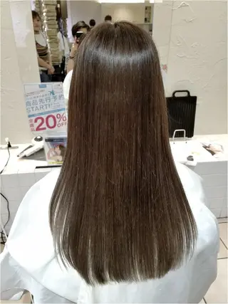 ミディアム カラー ヘアアレンジ 【髪質改善美容師】t occa茨木篠原健太のヘアスタイル