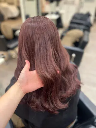 ロング カラー ハイトーン/ブリーチ .⋆𝜗𝜚BoN♡のヘアスタイル