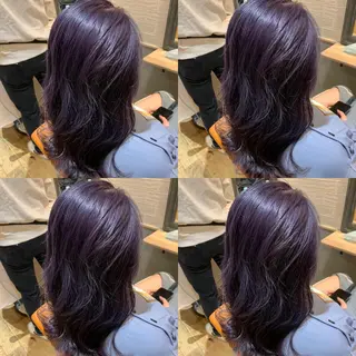 ミディアム ✨縮毛矯正✖︎顔周り レイヤー✨ナカムラのヘアスタイル