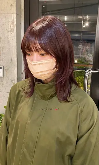 カラー 今福 彩海のヘアスタイル