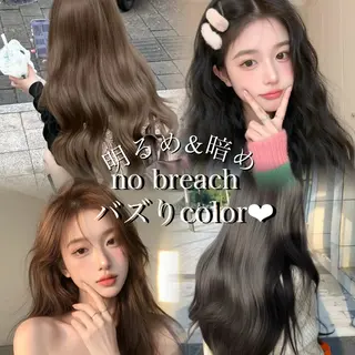 ロング 韓国✖️網紅🖤 パーマYURIYAのヘアスタイル