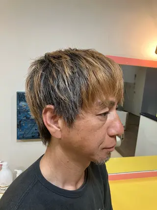 ショート メンズ 横田 尚登のヘアスタイル