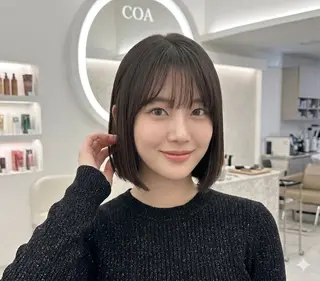 ショート カラー メンズ COA/似合わせボブ /相澤謙心のヘアスタイル