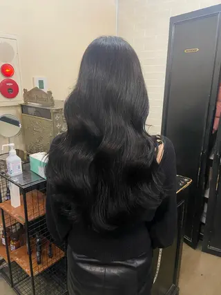 ロング 地毛風艶カラー🌿 喜多夏海のヘアスタイル
