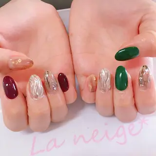 ネイル La neige* yuki 🐩🌙のネイルデザイン