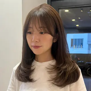 ミディアム ELIN hair Nanamiのヘアスタイル