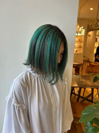 ショート sanaha🎀 カラーモデルのヘアスタイル