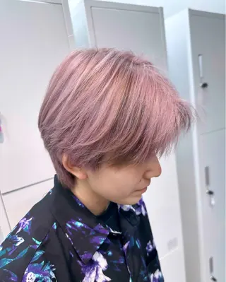 カラー メンズ ウルフ・ボブ モデル✵HARUTOのヘアスタイル