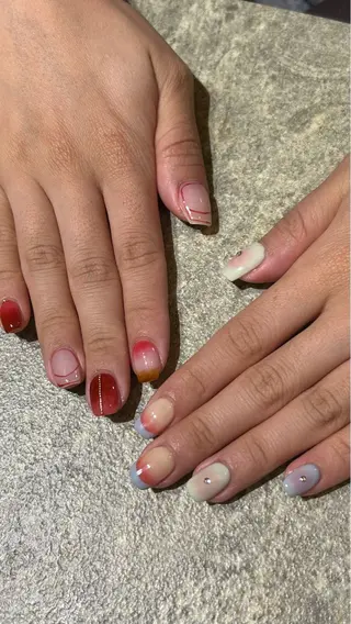 ネイル 板垣 まいのネイルデザイン