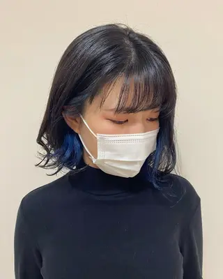 ミディアム カラー ヘアアレンジ enurk店 🍋 M I K U  *のその他イメージ