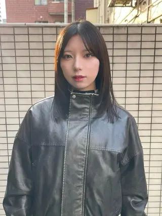 ミディアム 園田 渉 ◤SHIKIO◢のヘアスタイル