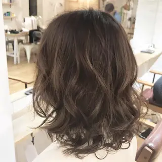ミディアム 伊藤 光成のヘアスタイル
