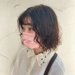 ショート パーマ/名古屋パーマ / コデラ ナナホのヘアスタイル