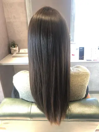 ロング 松下 未来のヘアスタイル