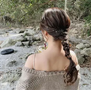 ヘアアレンジ 一瀬 友美の眉毛・アイブロウイメージ