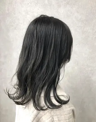 セミロング ショート、韓国メンズ ヘアのかつらぎのヘアスタイル