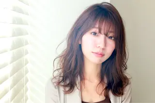 ロング パーマ/メンズカット /伏見/赤坂 茉央のヘアスタイル
