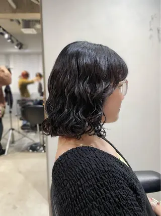 ショート パーマ 【表参道】Ruri デジタルパーマのヘアスタイル