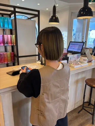ショート カラー 和泉市/mahae/ 齋藤のヘアスタイル