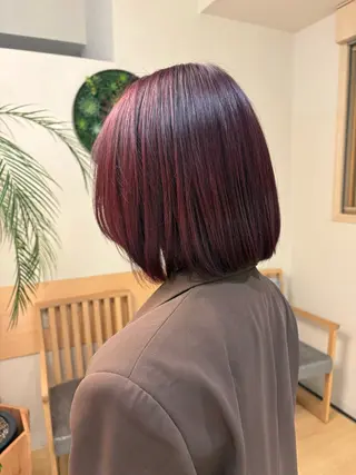 ショート カラー OPSHAIR 大橋みやけ通り店所属・クボタ アヤナのヘアスタイル