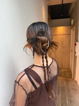 ヘアアレンジ 戸田 美蘭のヘアスタイル