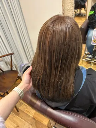 ミディアム sanaha🎀 カラーモデルのヘアスタイル