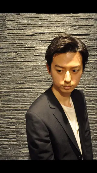ミディアム パーマ メンズ 店長💈山田竜太 BARBERのヘアスタイル